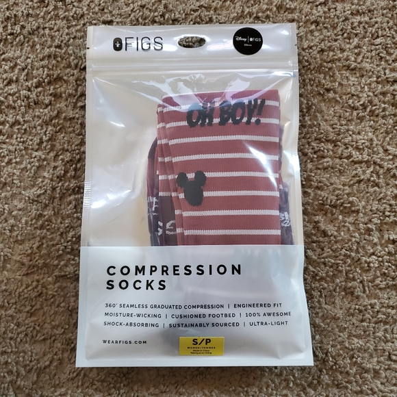 FIGS Oh Boy Stripe Socks (S/P) - Picture 3 of 9